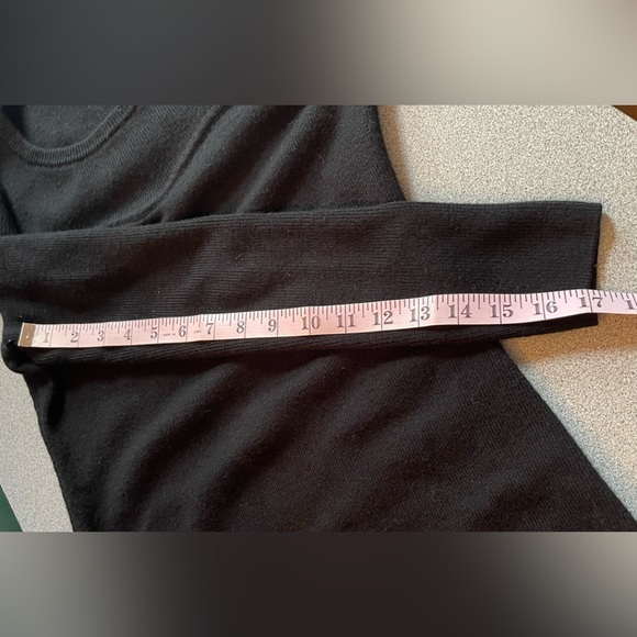 Banana Republic Black Thin Knit Sweater Dress Size M - Picture 13 of 13